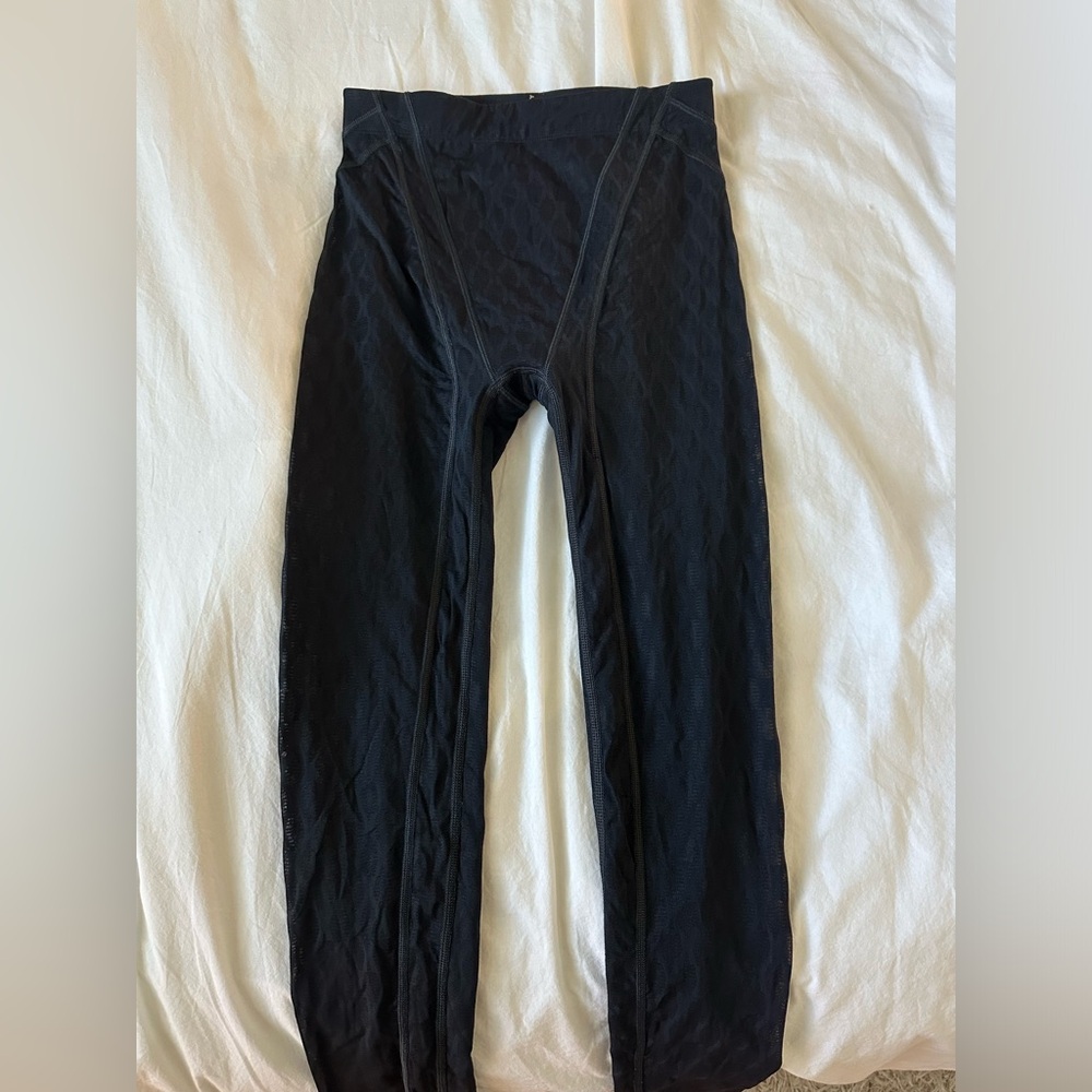 Savage X Fenty black leggings sheer